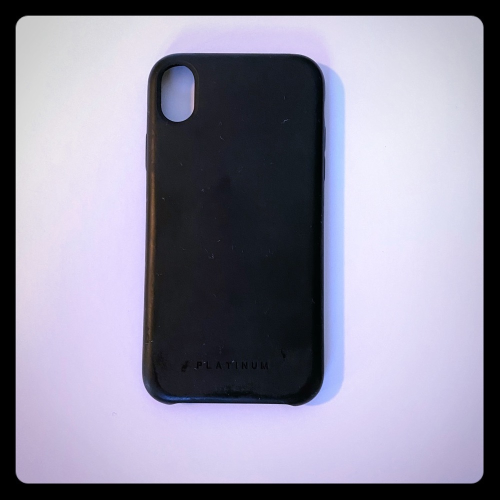 Platinum iPhone XR case